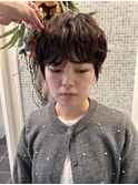 ショート、ショートパーマ