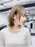 ボブレイヤー/顔周りカット/顔周りレイヤー/レイヤー