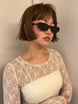 ピクス ヘアー(PIX HAIR)&nbsp;オリーブブラウンボブ