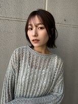 タブーセントラル(TABOO Central)&nbsp;くびれボブ/ナチュラルブラウン/Aujuaトリートメント