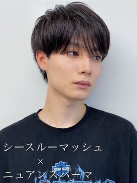 エル 渋谷(L) 好印象◎黒髪ショート×マッシュで優しい雰囲気