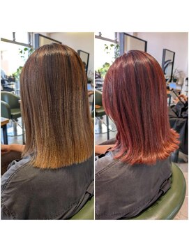 ポンテ 福岡西店(ponte) 髪質改善カラー