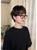 トリッカ 銀座(tricca)&nbsp;ショートパーマ/マッシュショート/ニュアンスパーマ/ショート
