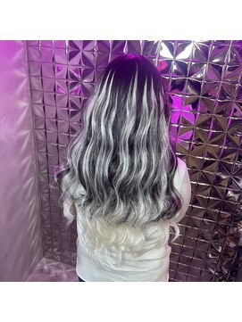 ラブスタシー 小倉店 #エクステ#シールエクステ#ハイライト#バレイヤージュ