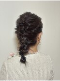 お呼ばれヘアセット