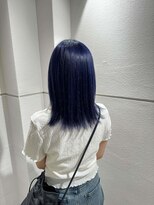 バサ ANNEX店(BASSA)&nbsp;ダブルカラー/ブルーブラック/ハイトーン