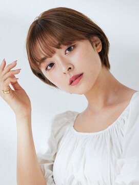 エトル バイ コムマティス 恵比寿駅前店(etre by comme Matisse) 小顔カット×透明感カラー[恵比寿駅/髪質改善/オリーブグレー]