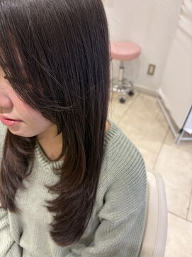 アッシュ 仙川店(Ash) 美髪レイヤーカット顔まわりレイヤーくびれロングレイヤー