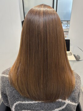 アールサロン オカザキ(Rr salon.OKAZAKI) 極ツヤ髪ミディアム