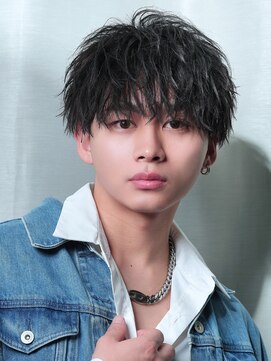 リップス 表参道店(LIPPS) 【刈り上げマッシュ】無造作パーマ