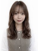 ひし形/モテ髪/20代/30代/くびれミディアム/パーマ