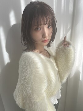 ヌークバイラヴェスト 四日市(neuk by lovest) 【neuk服部】髪質改善似合わせカット/ダークアッシュ