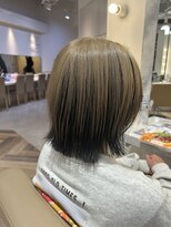 ウィル 野田阪神店(WiLL)&nbsp;ボブにデザインカラーで可愛さUP！！