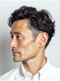 MEN’S HAIR/ハイライト/フェザーパーマ/シャドウパーマ/メンズ