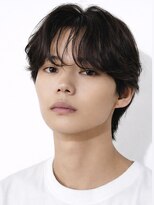 ピチカート(pizzicato)&nbsp;フェザーパーマ　 大人メンズヘア　センターパート ピンパーマ