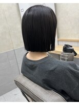 フレームプラス 天王寺あべの店(FRAME+) 切りっぱなしボブ