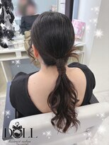ドール(DOLL) タイトめポニーテール