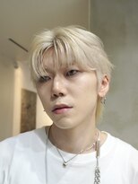 ザシェノンアオヤマ(THE CHAINON AOYAMA) ホワイトブロンド×シースルーコンマバング