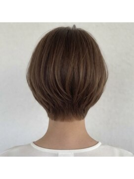モンド ヘアクリエーション 下荒田店(monde hair creation) 大人女性の絶壁解消！丸みショートで若見え