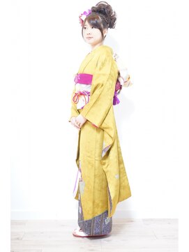 パンドーラ美容室 本店(PANDOLA) 成人式 着付け・UP・メイク・撮影