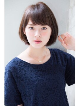 ジョエミバイアンアミ(joemi by Un ami) joemi 無造作カールボブディイルミナカラー丸みショート 花野