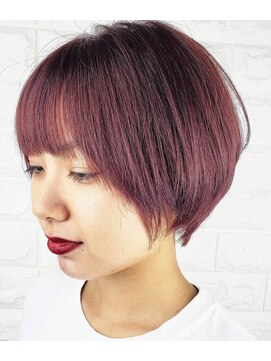 モードクラウド(MODE CLOUD hair design) ピンクヘア☆