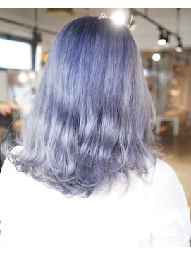 ザ オーダー(THE ORDER) 透け感！ハイトーンのブルーパープル