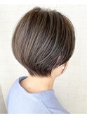 大人かわいいマッシュショート