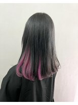シェリ ヘアデザイン(CHERIE hair design) インナーピンクパープル☆