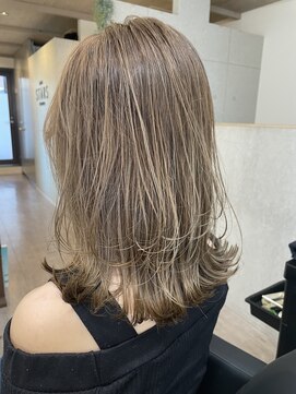 スターズ 渋谷(STARS) レイヤーカット/小顔カット/まろやかベージュ