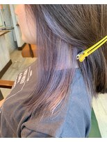 レーヴ ヘアー シエル(Reve hair ciel)&nbsp;イヤリングカラーシルバーバイオレット ２０代/３０代/４０代