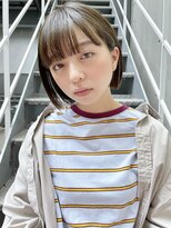 美髪/ホワイトグレージュ/大人かわいい/こなれミディ[銀座]