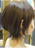 髪質改善＆くびれ外ハネショートボブ