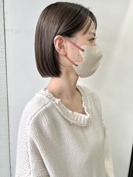 ジュノ 天文館本店(Juno) 【Juno天文館店】シンプルボブ 透明感カラー