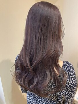 ロンド フィーユ(Lond fille) 大人上品ロングヘア×ラベンダーベージュカラー