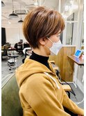ベージュショート
