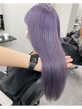 ワンズクロエ 原宿店(ONE's Chloe) パープルカラー/アースカラー/くびれヘア/ツートーンカラー