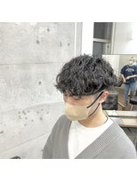 メルシー トータル ブランディング サロン(merci TOTAL BRANDING SALON)&nbsp;Vマッシュ×波打ちツイストスパイラル 横浜