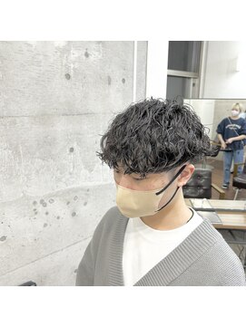 メルシー トータル ブランディング サロン(merci TOTAL BRANDING SALON) Vマッシュ×波打ちツイストスパイラル 横浜