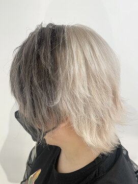 ラビスモア(Lovis moa) 切りっぱなしボブ/ピンクブラウン/エアリーロング/美髪のススメ