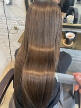 【艶髪】透明感がすごい！美革ストレートで理想の髪に！！