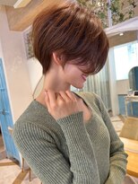 ロンド ストラーダ 心斎橋(Lond strada)&nbsp;ショート×ハイライト白髪ぼかし×マチルダボブ[心斎橋]