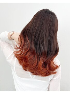 アンブルリュクス 中野(amble luxe) すそカラー/グラデーションカラー/イルミナカラー/ブリーチ/中野