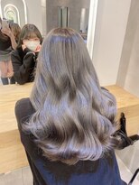 ジーナ 本八幡(Zina)&nbsp;髪質改善＊ロングレイヤーグレーベージュ＊美髪【Zina本八幡】