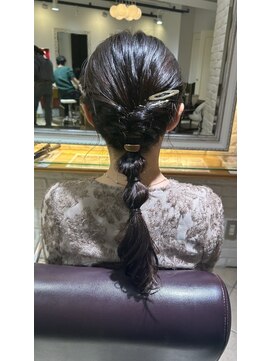 ネオリーブ チッタ 阿佐ヶ谷店(Neolive citta) 毛先残しめゆるふわ編みおろし【ミサキ】