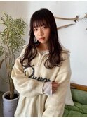 ウェーブアレンジ/ピンクブラウン/イエベ秋