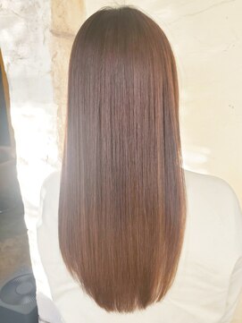 オートゥール(hair room Auteur) 20代30代40代髪質改善カラー艶感ストレートアッシュベージュ