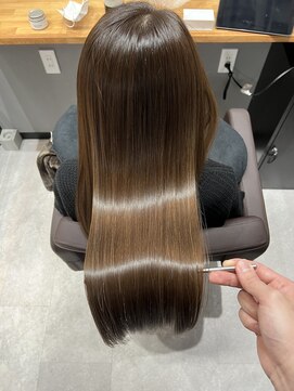 ライア 吉祥寺南口店(laia) カット×ベージュ×髪質改善【髪質改善 laia 吉祥寺 美容