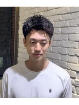 クオンヒール(QUON HEAL)&nbsp;スパイキーショートソフトツイストアップバングピンパーマｎ