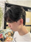 #名古屋韓国メンズカット　#センターパート